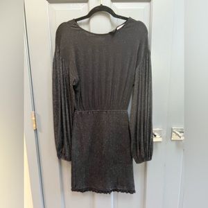 Pink Lily smocked sparkly dress